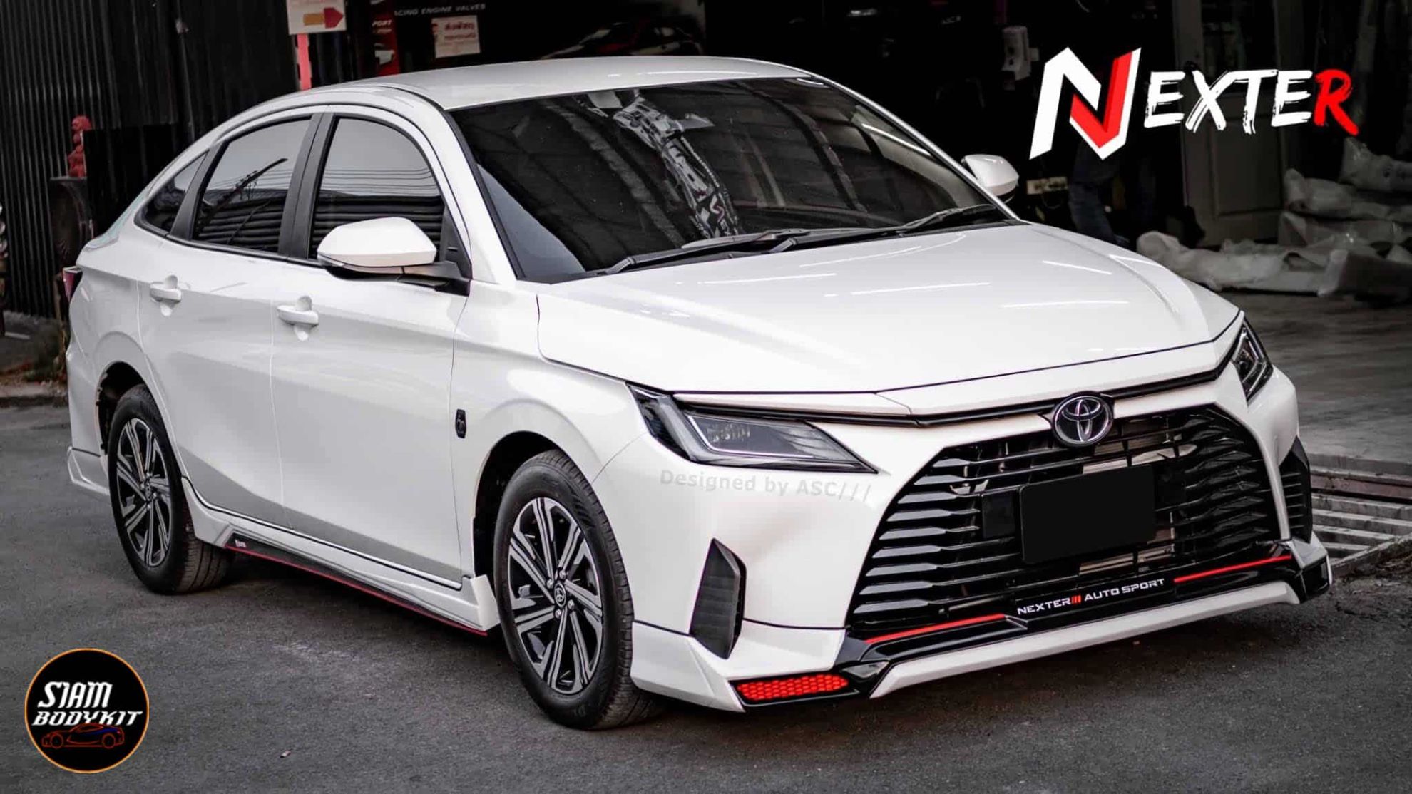 NEXTER Body kit for TOYOTA YARIS ATIV 2023 COLOR TRGTW星博國際貿易有限公司